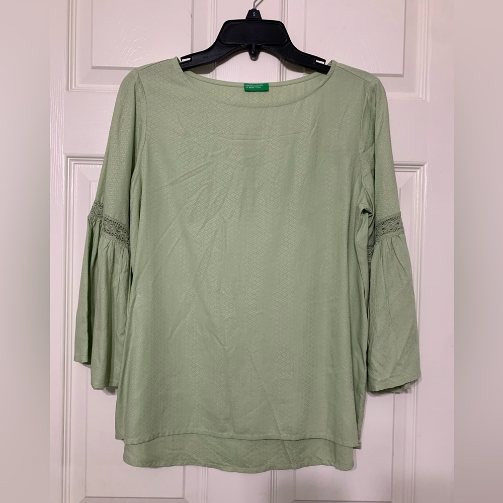 United Colors of Benetton Sm Light Green Top